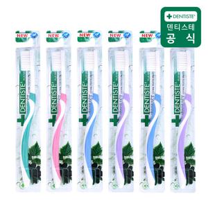 덴티스테 이중미세모 칫솔 6개
