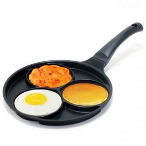 퀸센스 인덕션 에그팬 3구 계란후라이팬 팬케이크 브런치팬