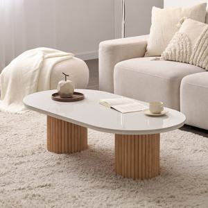 나무뜰 플랑 세라믹 템바보드 원형 거실 테이블 1200 VDF164C (착불)