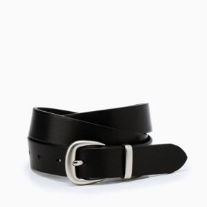 [질스튜어트] 블랙 프리미엄 통가죽 여성벨트 JABE5E120BK