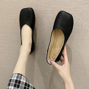 사각사각 발편한 착화감 굿 메리제인 플랫 슈즈 단화