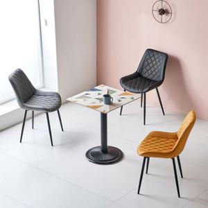 CZ4511 세라믹 사각 테이블 600 1color 사각테이블 스퀘어테이블 사이드테이블 2인테이블 카페테이블 미니식탁 1인식탁 주방가구 거실가구