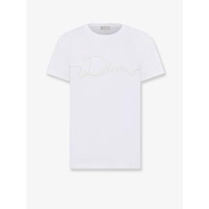 [DIOR] 라프리마 남성 티셔츠 앤 탑 리본 코튼 613J668A0677 080 BLANC /12