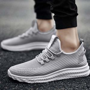 그레이 색상 남자 여행 신발 패션 운동화 조깅화 코디