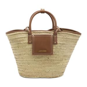 자크뮈스 가죽 브라운 로브스터 클라스프 토트백 BAW00045 AC01