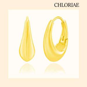 [방송에서만] 클로리에 실버925 원터치 물방울 귀걸이 + 925 Silver 천연 스피넬 팔찌 + 반지 SET