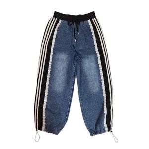 [르니앤맥코이(여성)]세줄 레이스 밴딩 청바지(MN04SD470HJY)