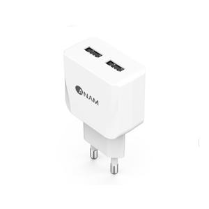 아남 가정용 2포트 듀얼 충전기 2.1A 스마트폰 핸드폰