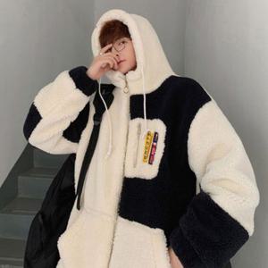 남자 겨울 필수 후드 후리스 자켓 점퍼 캐주얼 잠바