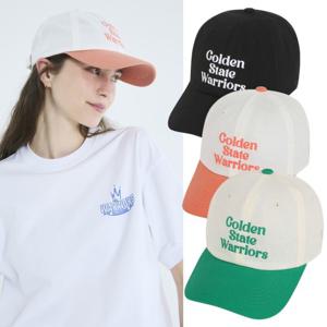 [NBA] GSW 바시티 팀 레터링 소프트 볼캡모자 N245AP275P