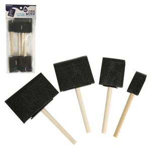 코텍 스펀지 페인트붓4종 (T6655) 스펀지붓 폼브러