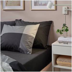 이케아 드발라 매트리스커버 블랙 90x200cm 침구 매트리스 커버