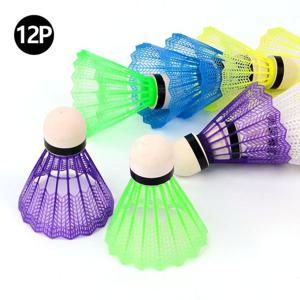 12P 컬러 나일론 배드민턴 12P셔틀콕 나일론셔틀콕 셔 나일론셔틀콕 베드민턴셔틀콕 12P셔틀콕