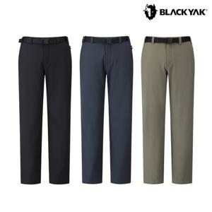 블랙야크 남성 베이직 기모 팬츠 겨울 벨트 등산복바지 빅사이즈 1BYPNWU004