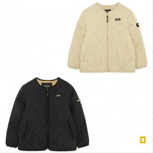 [건대 스타시티점]  내셔널지오그래픽키즈  (이월) K234UPD010) 퀼팅 라운드넥 패딩 자켓