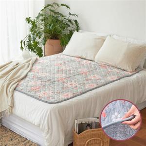 보드레 극세사 전기요 플라워 착번아웃 전기 전자파안전 온열매트 절전형 전기담요 대형