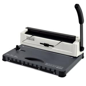 [현대오피스] 와이어링 제본기 WS-360C 원형천공 15매 마진조절 스프링