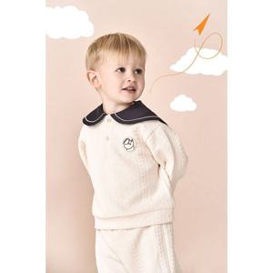 [모이몰른]유아 무민카라 상하복 세트 M244STB95P