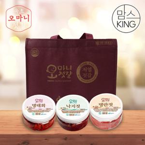 [맘스킹]속초오마니젓갈 오마니 젓갈세트 1호