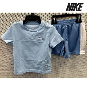 [나이키]나이키 아동 반팔 반바지 세트/ IF3690-411/ 유아동 NSW