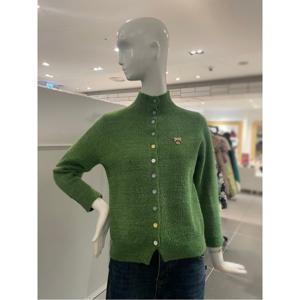 르니앤맥코이 리본 브로치 컬러 단추 가디건 (MN01CD004FJY)