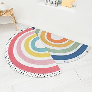 마이하우스 반원 러그 미니 방수 매트 아이방 먼지없는 워셔블