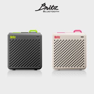 브리츠 BR-ST202 소형 미니 휴대용 무선 블루투스 스피커 차량용 캠핑 자전거 가성비 스피커(그레이)