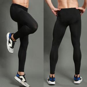 남자 스포츠 레깅스 고탄력 원단 9부 쫄바지 타이즈
