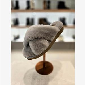 탠디 여성 퍼 슬리퍼 G24429 L.GRAY 3CM