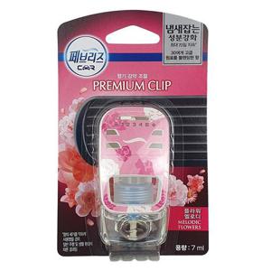 현관냄새 페브리즈 차량용 프리미엄 플라워 멜로디 7ml