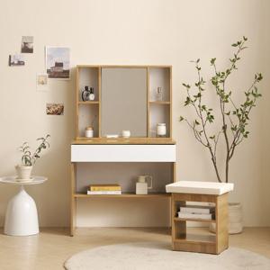 F41541 입식 수납화장대 세트 800 3colors