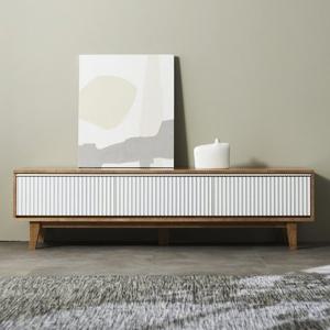 G4130 템바보드 원목 서랍 거실장 1800 1color