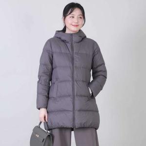 애비뉴투지 엄마옷 후드 오리털 경량 하이넥 가을 겨울 하프 패딩 J01606