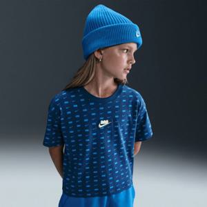 나이키키즈반팔티 NQK A254TS363P-BL NIKE x LEGO  컬렉션 여아 크롭 티셔츠