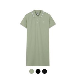 [폴햄][폴햄] 여성 H라인 슬림 피케 카라원피스_PHE2OO2430