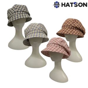 햇츠온 C21-310 여성 피에르가르뎅 여름 벙거지 모자