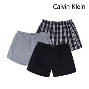 캘빈클라인 언더웨어 남자속옷 트렁크 팬티 3개세트 NB4006-460