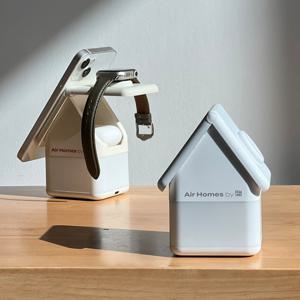 감성전자 에어홈즈 맥세이프 4in1 고속 무선 충전기 GS-MC24HW