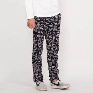 남자 겨울필수 방한 홈웨어 융털 기모바지 고대문자