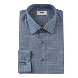 [레노마(셔츠)]린넨혼방체크셔츠ROSSL0136NY