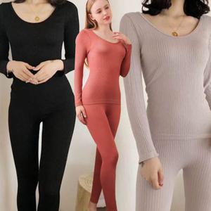 LEA-B04 골지 데일리 내복 세트