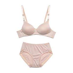 (보엠)쿨론 노와이어 몰드 A컵 브라팬티 세트
