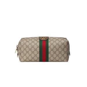 구찌 사보이 미디움 GG 코스메틱 케이스 베이지 에보니 572767-9IK3T-8745