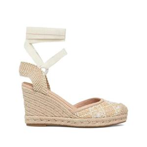 25 FW 게스 자수 웨지 에스파드리유 FLJCRYFAL04 TP441957988