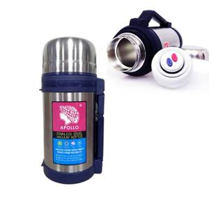 아폴로 보온병 1000ml 스테인레스 AP- 보온병 보냉병 텀블러 스텐텀블러 보온도시락 물병 물컵 물통 AP-1000