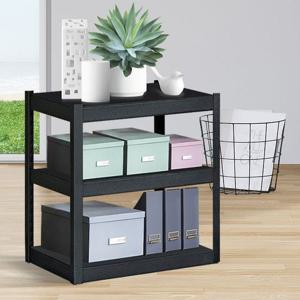 고릴라랙 800 3단 90-메탈 앵글 무볼트선반 조립식 철재선반 경량랙 베란다수납장 창고선반 수납선반