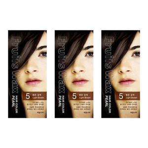 [과일나라] 과일나라 진주펄 염색약 3개 4호 갈색