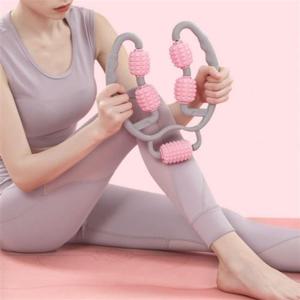 5롤 회전 롤링 마사지기 회전지압볼 전신 종아리 마사