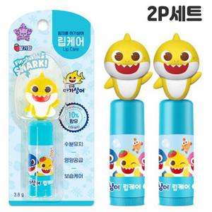 핑크퐁 립케어-아기상어 딸기향 2P (S0507)