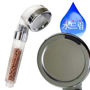 수드림 수압상승 게르마늄 파워샤워기헤드 중 샤워헤드 수도용품 수전용품 수도 욕실용품